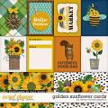 Golden Sunflower Cards by Clever Monkey Graphics 