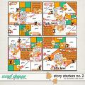 Story Starters No. 2 Layered Templates by Amber