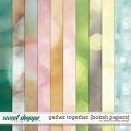 Gather Together {bokeh papers} by Little Butterfly Wings