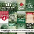 A Christmas Village: Evergreen Acres Cards by Kristin Cronin-Barrow