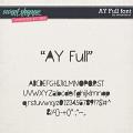 CU AY Full font by Amanda Yi CU AY Full font by Amanda Yi
