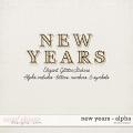 New Years | Alpha - by Kris Isaacs Designs