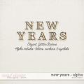 New Years | Alpha - by Kris Isaacs Designs