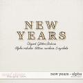 New Years | Alpha - by Kris Isaacs Designs