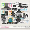 Winter Stories: wordy stuff by Amanda Yi Winter Stories: wordy stuff by Amanda Yi