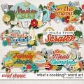 What's Cooking?: Word Art by Meagan's Creations What's Cooking?: Word Art by Meagan's Creations