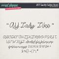 CU AY Lady Like font by Amanda Yi