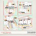 Love Grows Layered Templates by Amber