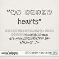AY Candy Hearts font {PU} by Amanda Yi