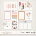 It's My Party | Journal Cards - by Kris Isaacs Designs It's My Party | Journal Cards - by Kris Isaacs Designs