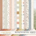 Spring Has Sprung | Papers - by Kris Isaacs Designs