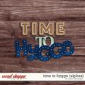 Time to Hygge {+alphas} by Sweet Doll designs    