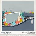 zipper {layered templates} by Blagovesta Gosheva