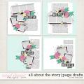 ALL ABOUT THE STORY | PAGE DRAFTS by The Nifty Pixel