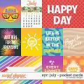 All year round: July - pocket cards by WendyP Designs All year round: July - pocket cards by WendyP Designs