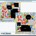 Cindy's Layered Templates - Half Pack 422: Adventure Awaits by Cindy Schneider