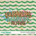 Farmers Market {+alphas} by Sweet Doll designs