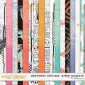 Summer Stories: artsy papers by Amanda Yi