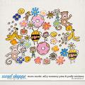 Mom mode: silly mommy: pins & puffy stickers by Amanda Yi