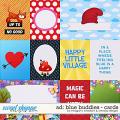 Animated Dream: Blue Buddies Cards by Meagan's Creations and WendyP Designs Animated Dream: Blue Buddies Cards by Meagan's Creations and WendyP Designs