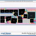 Cindy's Layered Templates - Double the Fun No.19 by Cindy Schneider
