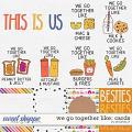 We go together like: cards by Amanda Yi