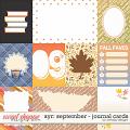 All year round: September - Journal Cards by WendyP Designs All year round: September - Journal Cards by WendyP Designs