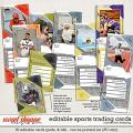 Quite Sporting Editable Sports Cards Templates by Connection Keeping