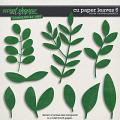 CU Paper Leaves 6 by Clever Monkey Graphics  