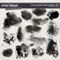 CU Paint Smudges #1 by Red Ivy Design