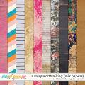 A Story Worth Telling {mix papers} by Little Butterfly Wings & Sweet Doll