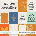 Autumn Stories: cards by Amanda Yi