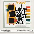 Quirky template no. 41 by Amanda Yi