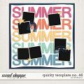 Quirky template no. 46 by Amanda Yi