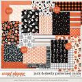 Jack & Skelly Patterned Cards by Traci Reed Jack & Skelly Patterned Cards by Traci Reed