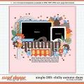 Cindy's Layered Templates - Single 265: Chilly Autumn Days by Cindy Schneider