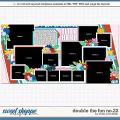 Cindy's Layered Templates - Double the Fun No.22 by Cindy Schneider