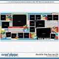 Cindy's Layered Templates - Double the Fun No.24 by Cindy Schneider