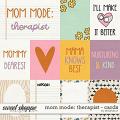 Mom Mode: Therapist- cards by Amanda Yi