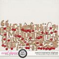 Creative Chronicles: Merry Moments Alphas by Little Butterfly Wings & Studio Basic