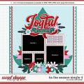 Cindy's Layered Templates - Tis the Season Single 4 by Cindy Schneider