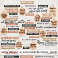 All year round: December - Wordy by WendyP Designs All year round: December - Wordy by WendyP Designs