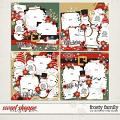 Frosty Family Layered Templates by Amber