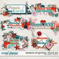 Season of Giving: Word Art by Meagan's Creations Season of Giving: Word Art by Meagan's Creations