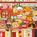 Foodie: Pizza Night by Kelly Bangs Creative