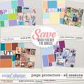 Page protectors - Season Bundle by WendyP Designs
