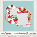 Miscellaneous 46 Template by Digital Scrapbook Ingredients