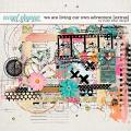 We Are Living Our Own Adventure Extra Bits by Studio Basic