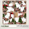 North Pole Adventure Layered Templates by Alchemy Wild Studio