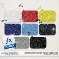 Armed Forces: Navy Glitters by Meagan's Creations Armed Forces: Navy Glitters by Meagan's Creations